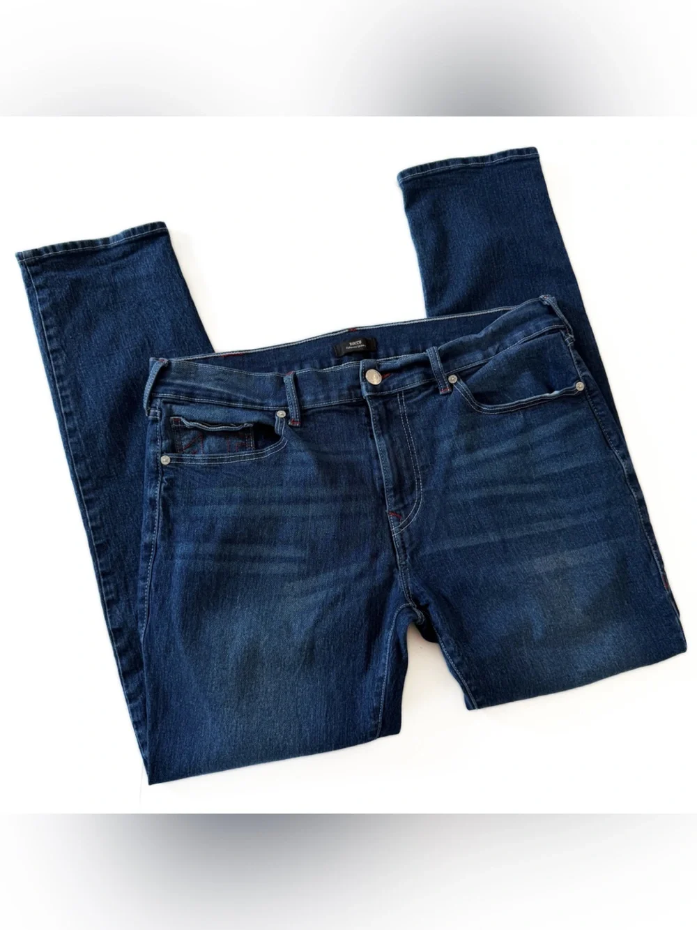 True Religion Jeans Mens 36 x 30 Rocco Relaxed Skinny Stretch